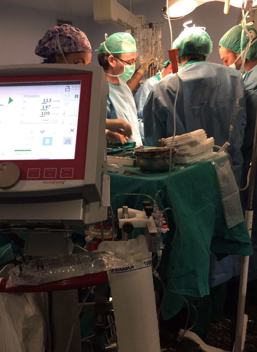 El Hospital Clínico realiza la primera donación de órganos de la Comunitat por medio de la técnica de asistolia controlada mediante el sistema ECMO
