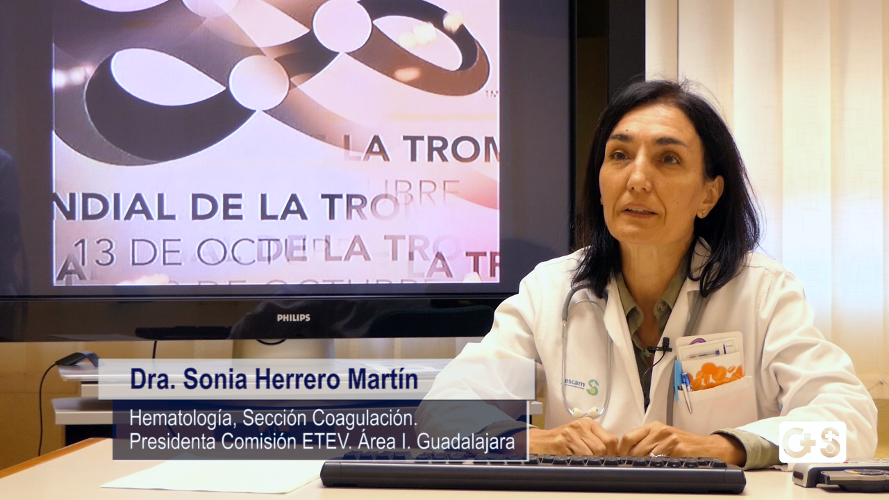 Profesionales del Hospital de Guadalajara elaboran un vídeo con el que dar a conocer y apoyar la prevención de la enfermedad tromboembólica