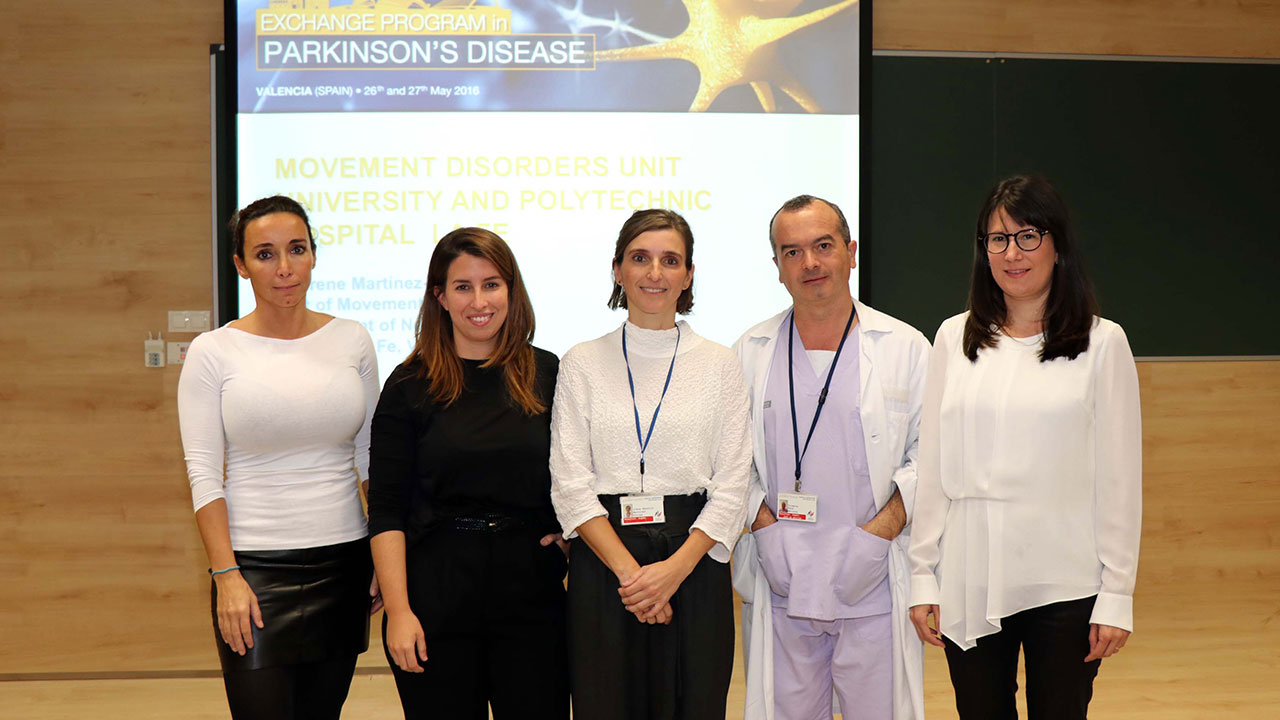 El Hospital La Fe organiza el 'Exchange Program in Parkinson's Disease' con 19 especialistas internacionales en Neurología
