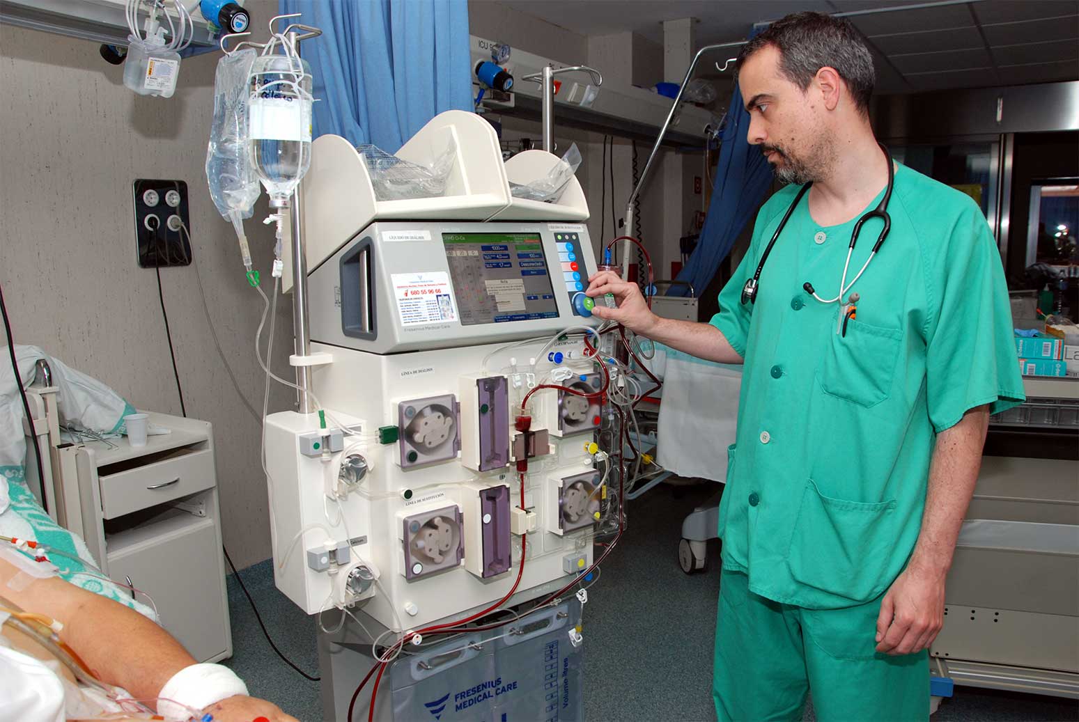 El Servicio de Medicina Intensiva del Hospital de Talavera incorpora la depuración renal extracorpórea con citrato 