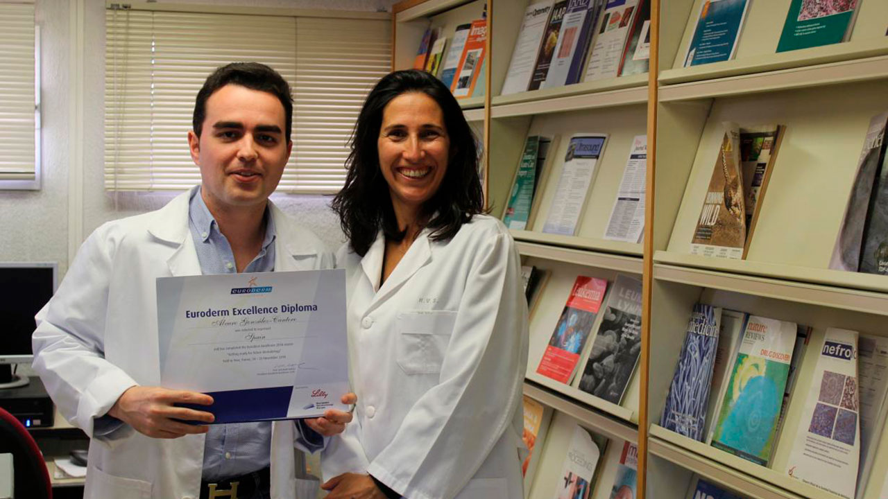 Un médico residente de Dermatología del Hospital de Toledo, premiado nuevamente por sus trabajos relacionados con la psoriasis