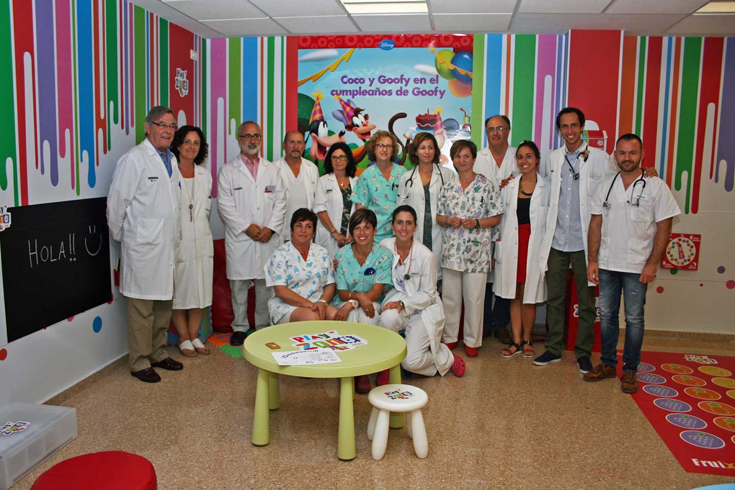 Los hospitales Doctor Peset, Clí­nico y Sant Joan disponen de una zona de juego educativa para niños con diabetes