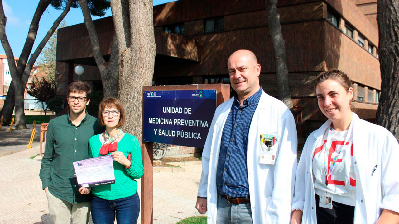 Un residente de la Gerencia de Atención Integrada de Albacete premiado en el XX Congreso Nacional de Medicina Preventiva