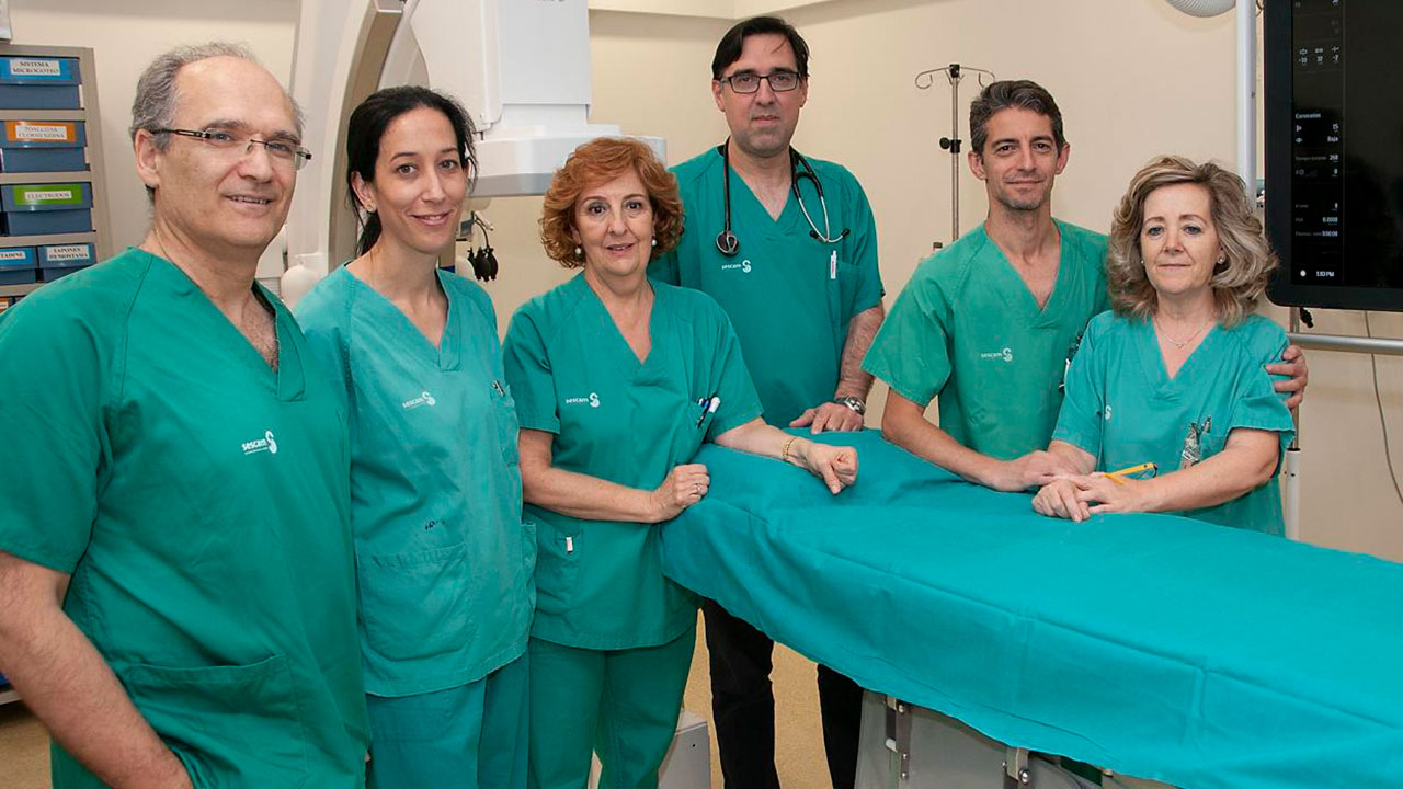 El servicio de Cardiología del Hospital de Guadalajara incorpora una técnica para el cierre de comunicaciones entre aurículas mediante dispositivos percutáneos 